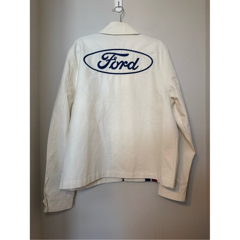 BRIXTON x Ford Number One Mens Garage Jacket - Picture 6 of 9